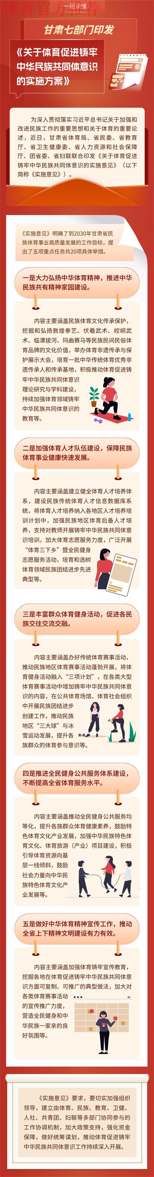 《关于体育促进铸牢中华民族共同体意识的指导意见》印发